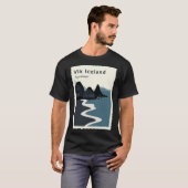 Vik Reynisfjara Black Sand Beach Island T-Shirt (Vorne ganz)