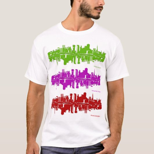 Vikareal SF Skyline T-Shirt (Vorderseite)