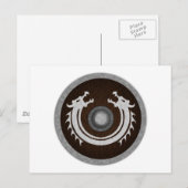 Vikin Shield Postkarte (Vorne/Hinten)