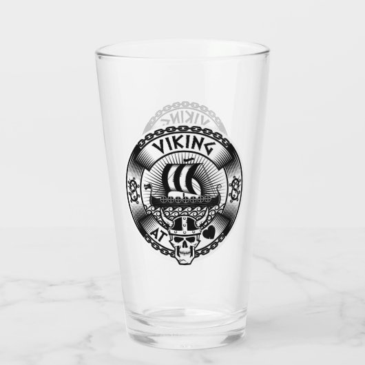 Viking am Herzen Glas (Rückseite)