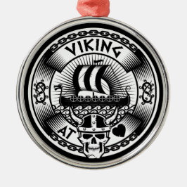 Viking am Herzen Ornament Aus Metall