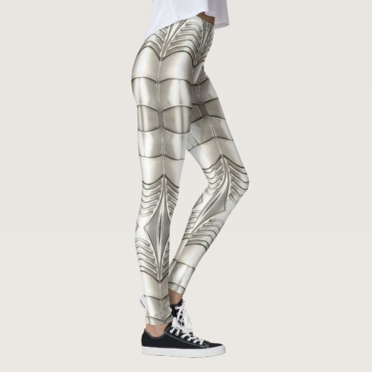 Viking Armor Abstract Design Leggings (Rechts)