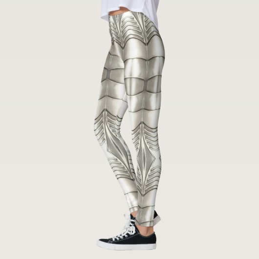 Viking Armor Abstract Design Leggings (Links)