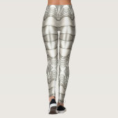 Viking Armor Abstract Design Leggings (Rückseite)