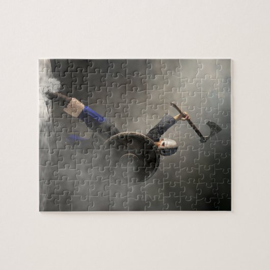 Viking Attack Puzzle (Horizontal)