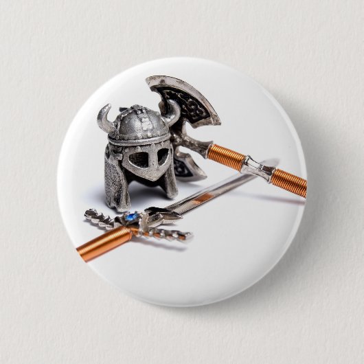 Viking-Ausrüstung Button (Vorderseite)