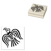Viking Banner Raven Symbol Gummistempel (Stempel)