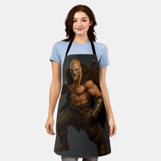 Viking Barbarian Hero Apron Schürze (Getragen)
