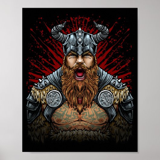 Viking Battle Cry Poster (Vorne)