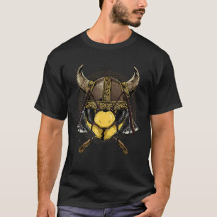 Viking Bee Renaissance Mittelalterliche Norse Paga T-Shirt