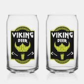 Viking Beer Drinker Dosenglas (Rückseite)
