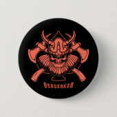 Viking Berserker Button (Vorderseite)
