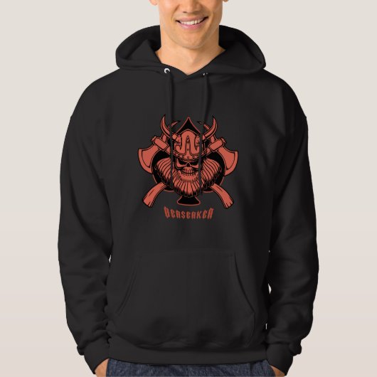 Viking Berserker Hoodie (Vorderseite)