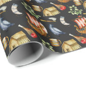 Viking Birthday Boys 1–7 | Galleon ship pattern Geschenkpapier (Rolleneckpunkt)