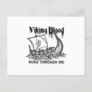 Viking Blood Postkarte