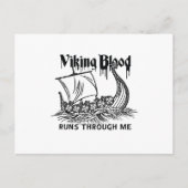 Viking Blood Postkarte (Vorderseite)