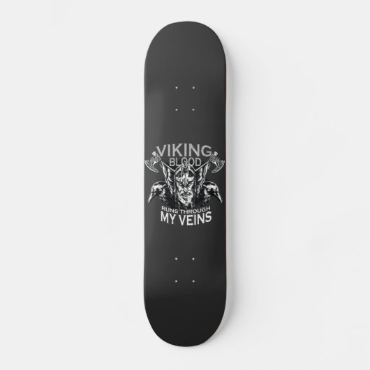 Viking Blood Skateboard (Vorderseite)