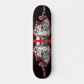 Viking-Blut-Kreuz Skateboard (Vorne)