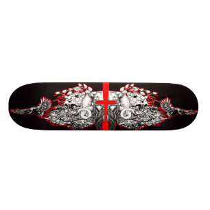 Viking-Blut-Kreuz Skateboard