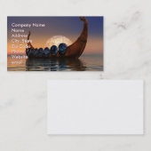 Viking Boat 2 Visitenkarte (Vorne/Hinten)