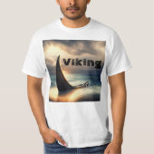 Viking-Boot T-Shirt (Vorderseite)