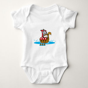 Viking Boy Baby Strampler