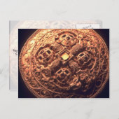 Viking Brooch Juwel für Reiche Postkarte (Vorne/Hinten)