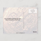 Viking Brooch Juwel für Reiche Postkarte (Rückseite)