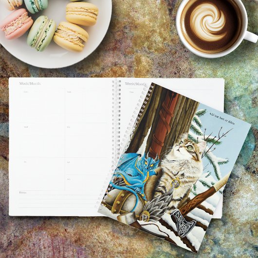 Viking Cat Blue Dragon Planer