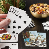 Viking Cat Blue Dragon Spielkarten (In Situ)