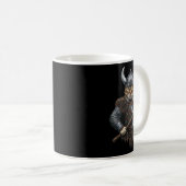 Viking Cat Kaffeetasse (VorderseiteRechts)
