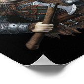 Viking Cat Poster (Ecke)