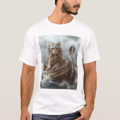 Viking Cat T-Shirt (Vorderseite)