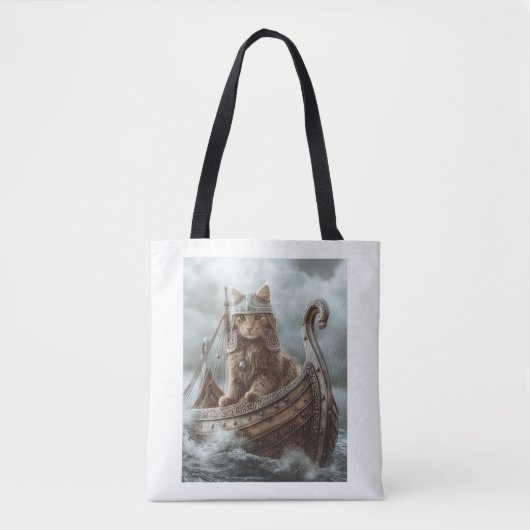 Viking Cat Tasche (Vorderseite)