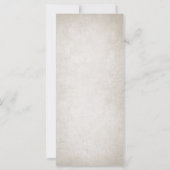 Viking Celtic Gamer Wedding Menu (Rückseite)