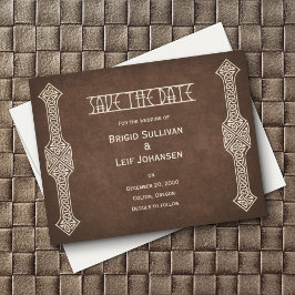 Viking Celtic Gamer Wedding Save The Date