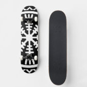 Viking Celtic Helm of Awe Skateboard (Vorderseite)