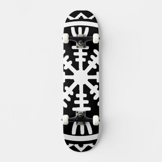 Viking Celtic Helm of Awe Skateboard (Vorderseite)