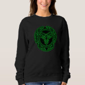 Viking Celtic Ram Aries Zodiac 1 Sweatshirt (Vorderseite)