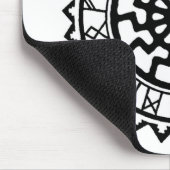 Viking Celtic Sun Rune Calendar Mousepad (Ecke)