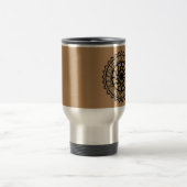 Viking Celtic Sun Rune Calendar Reisebecher (Mittel)