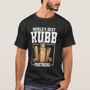 Viking Chess King Kubb Legend Yard Game Set Viking T-Shirt