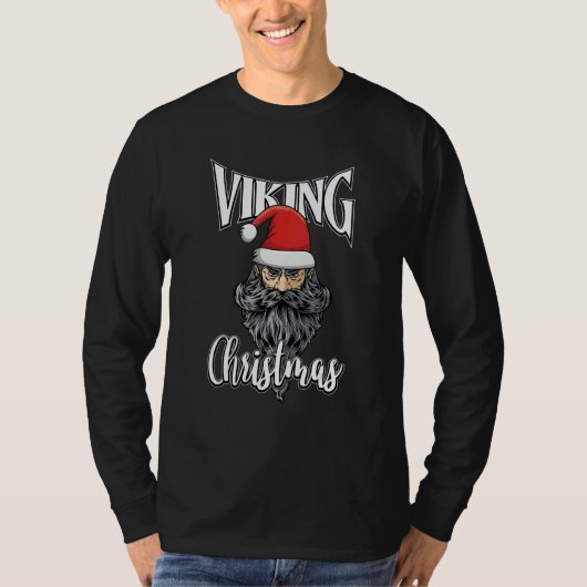 Viking Christmas Valhalla Viking Warrior Northmen T-Shirt (Vorderseite)