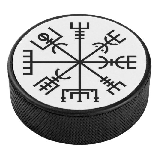 Viking Compass Hockey Puck! Eishockey Puck (3/4)