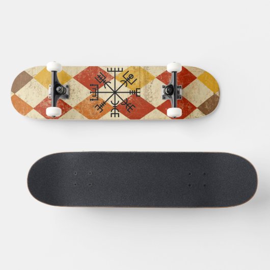 Viking Compass Skateboard. Skateboard (Horizontal)