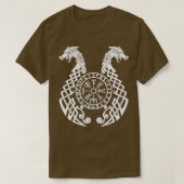 VIKING COMPASS WHITE T-Shirt (Design vorne)