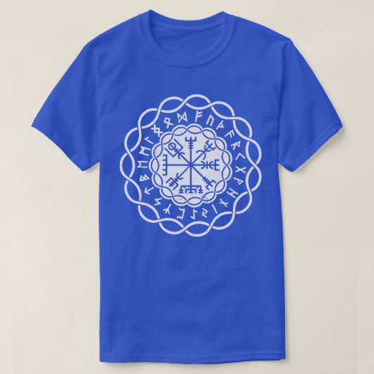 Viking Compass Yggdrasil Viking T-Shirt (Design vorne)