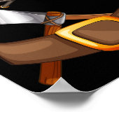 Viking Costume Halloween Trick oder Behandlung Ins Poster (Ecke)
