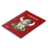 Viking Custom School Notebook Notizblock (Linke Seite)