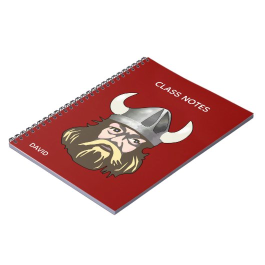 Viking Custom School Notebook Notizblock (Linke Seite)